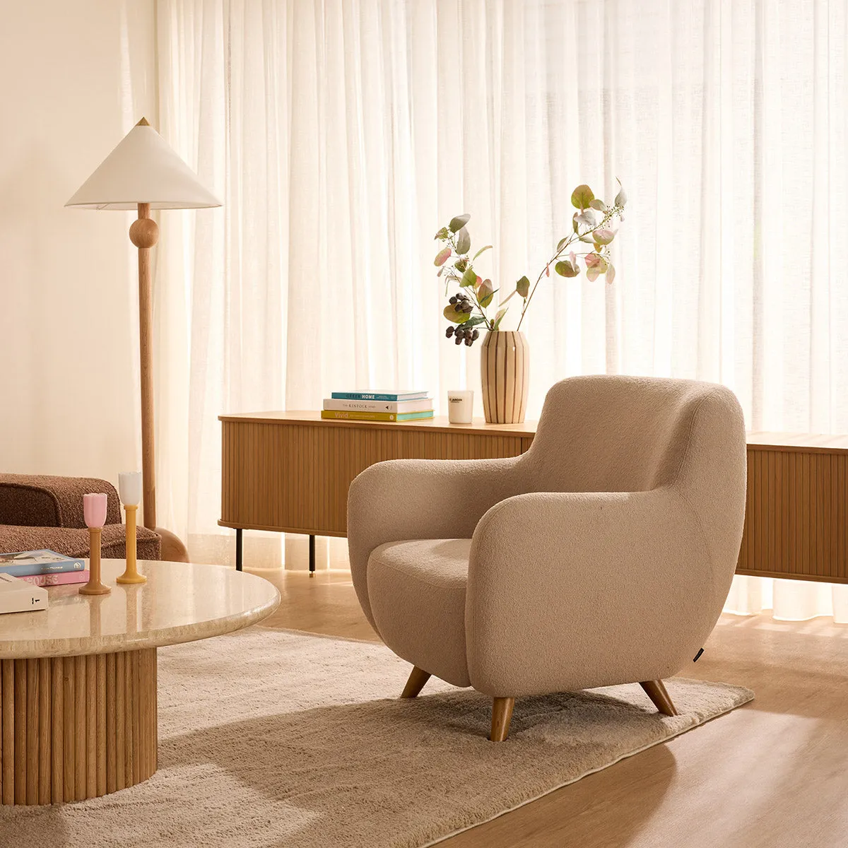 Otis Boucle Armchair