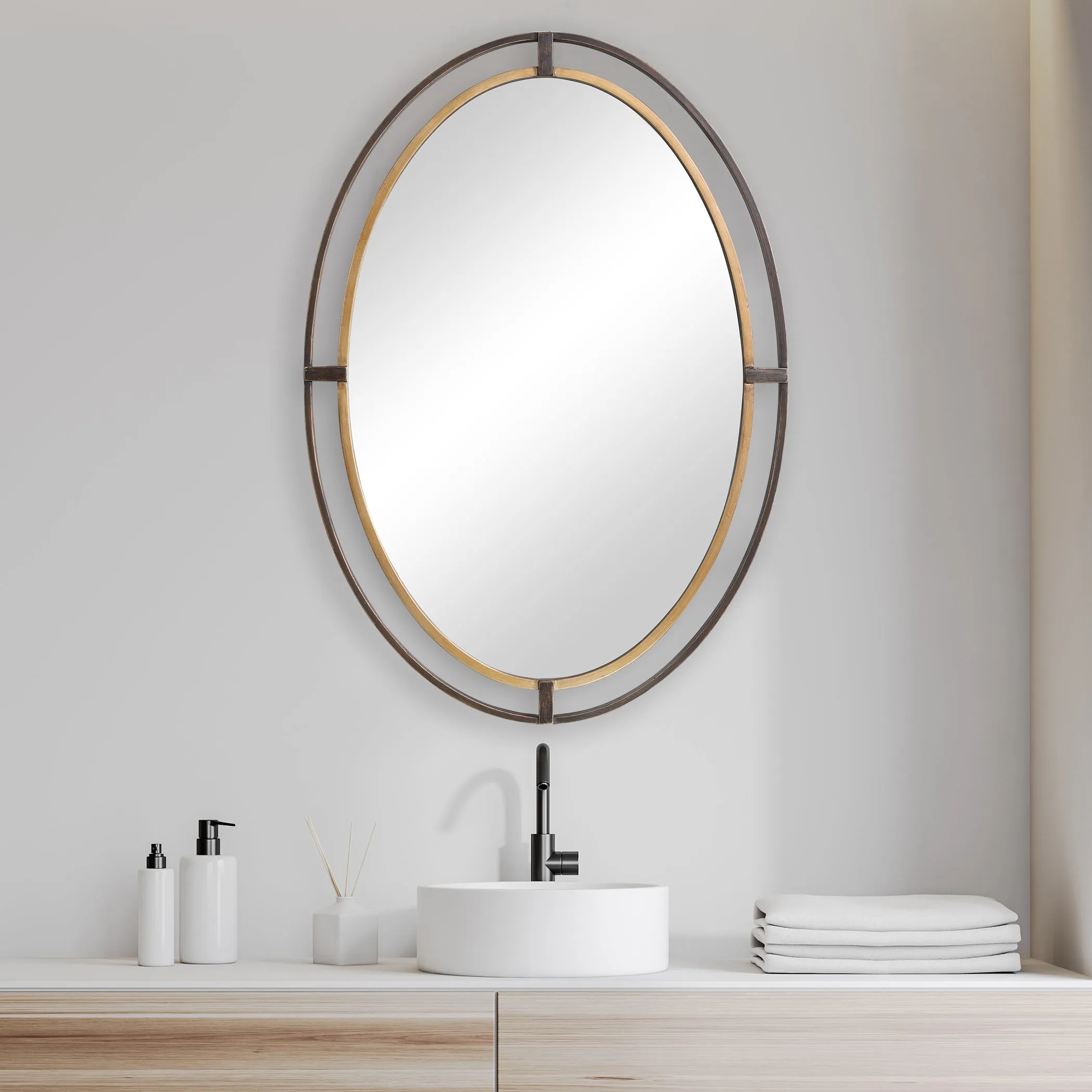 oval mirror