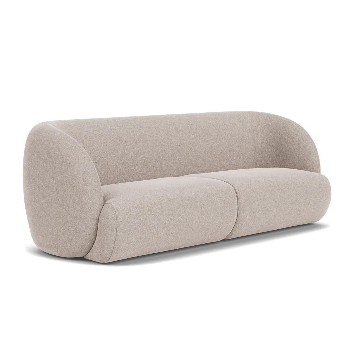 Paula Fabric 3 Seater Sofa