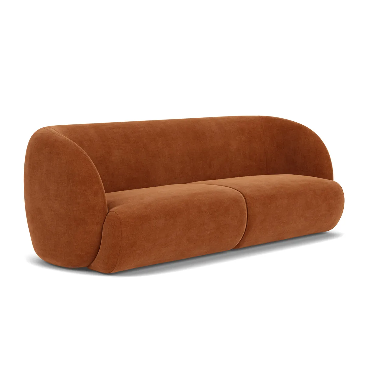 Paula Fabric 3 Seater Sofa
