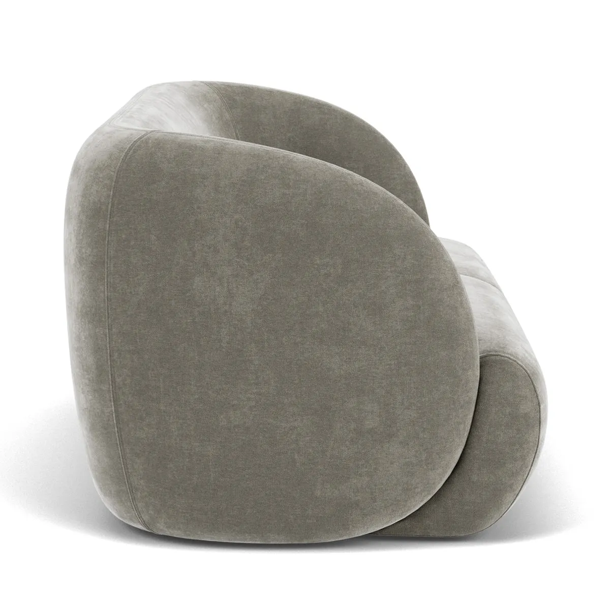 Paula Fabric 3 Seater Sofa