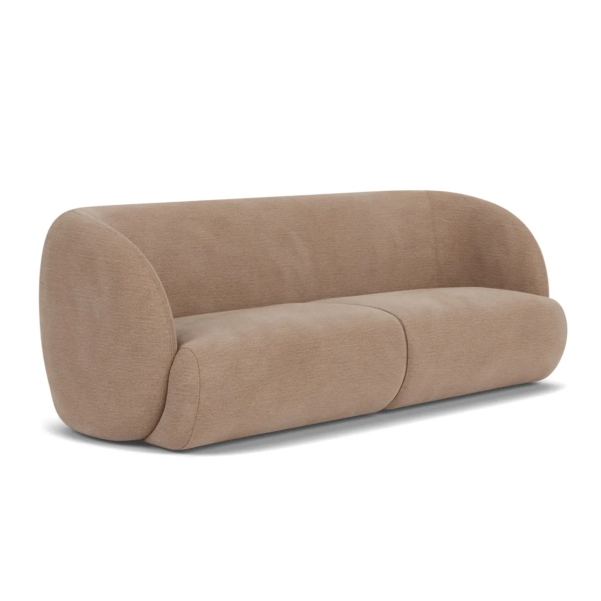 Paula Fabric 3 Seater Sofa