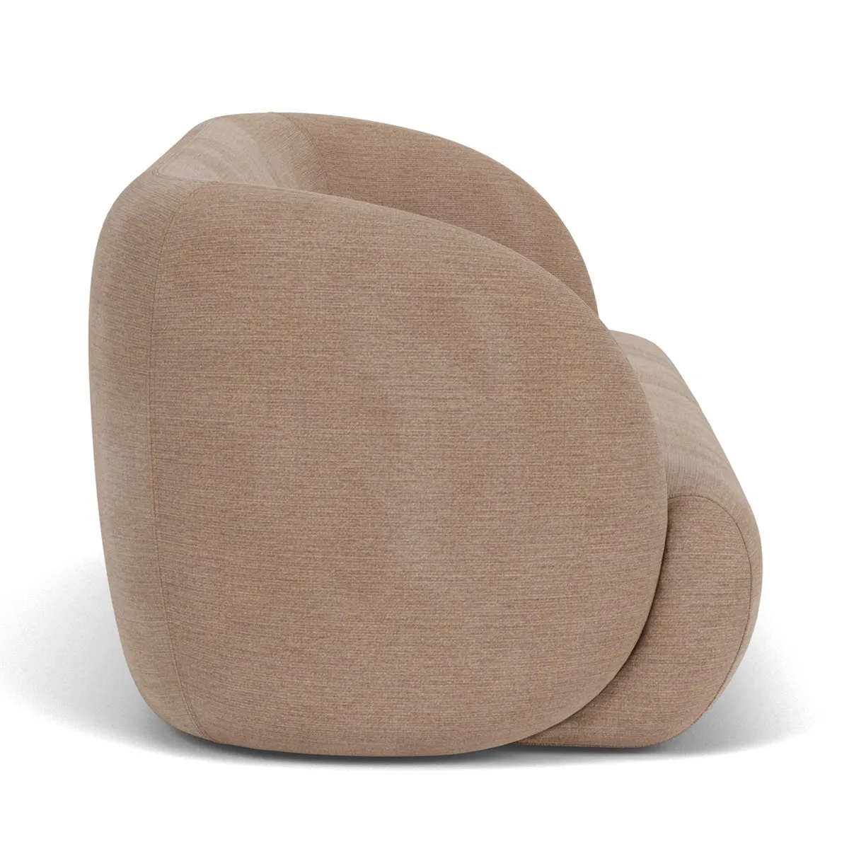 Paula Fabric 3 Seater Sofa
