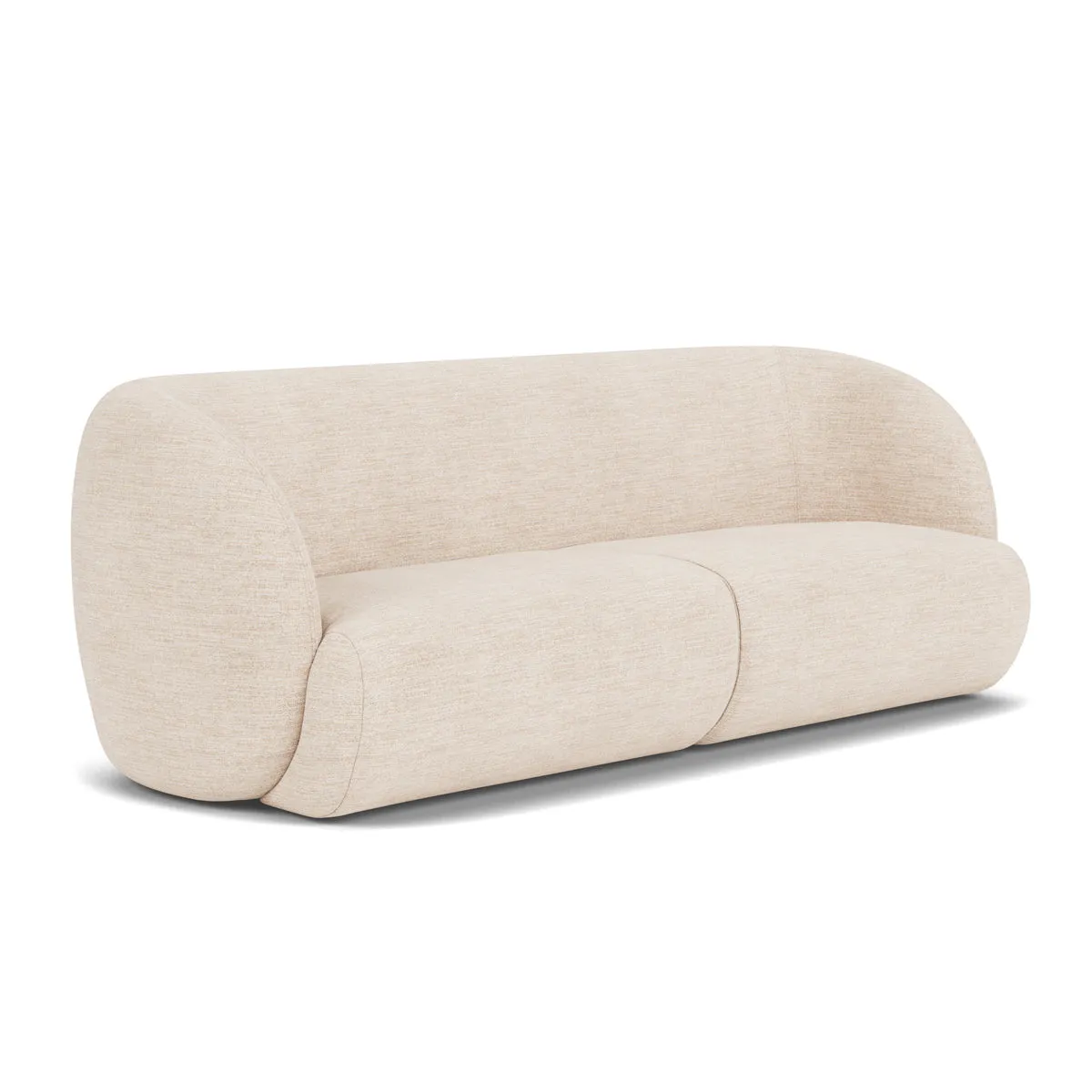 Paula Fabric 3 Seater Sofa