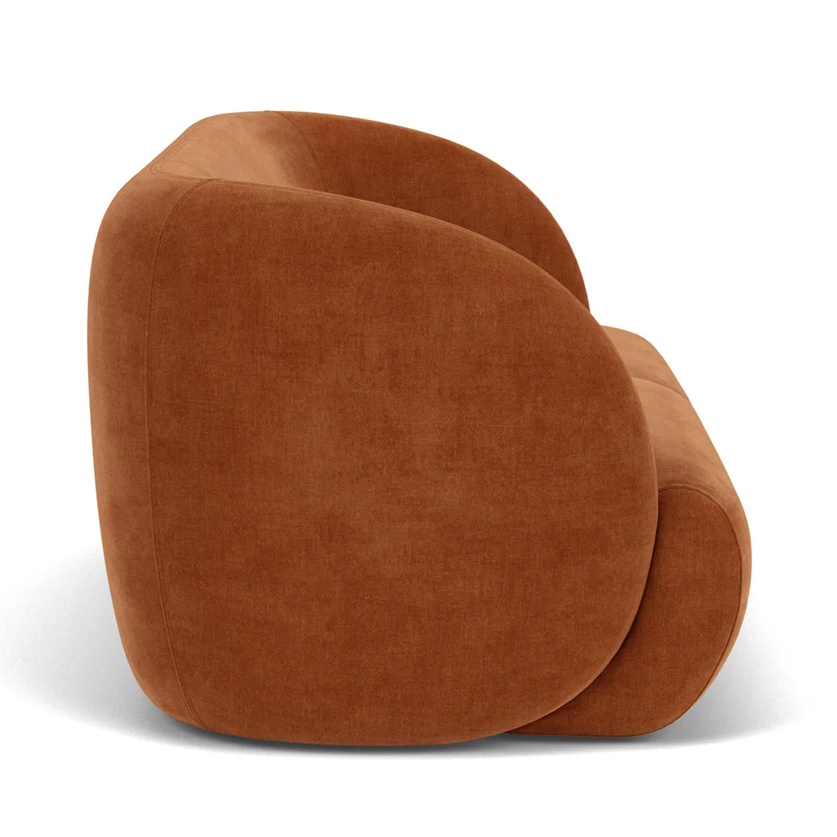 Paula Fabric 3 Seater Sofa