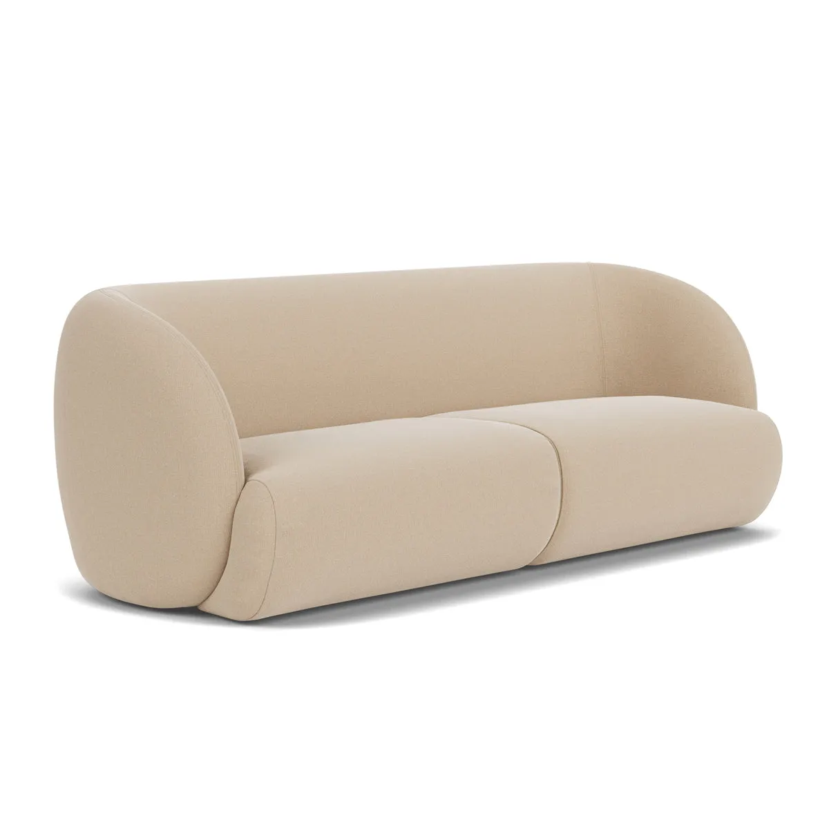 Paula Fabric 3 Seater Sofa