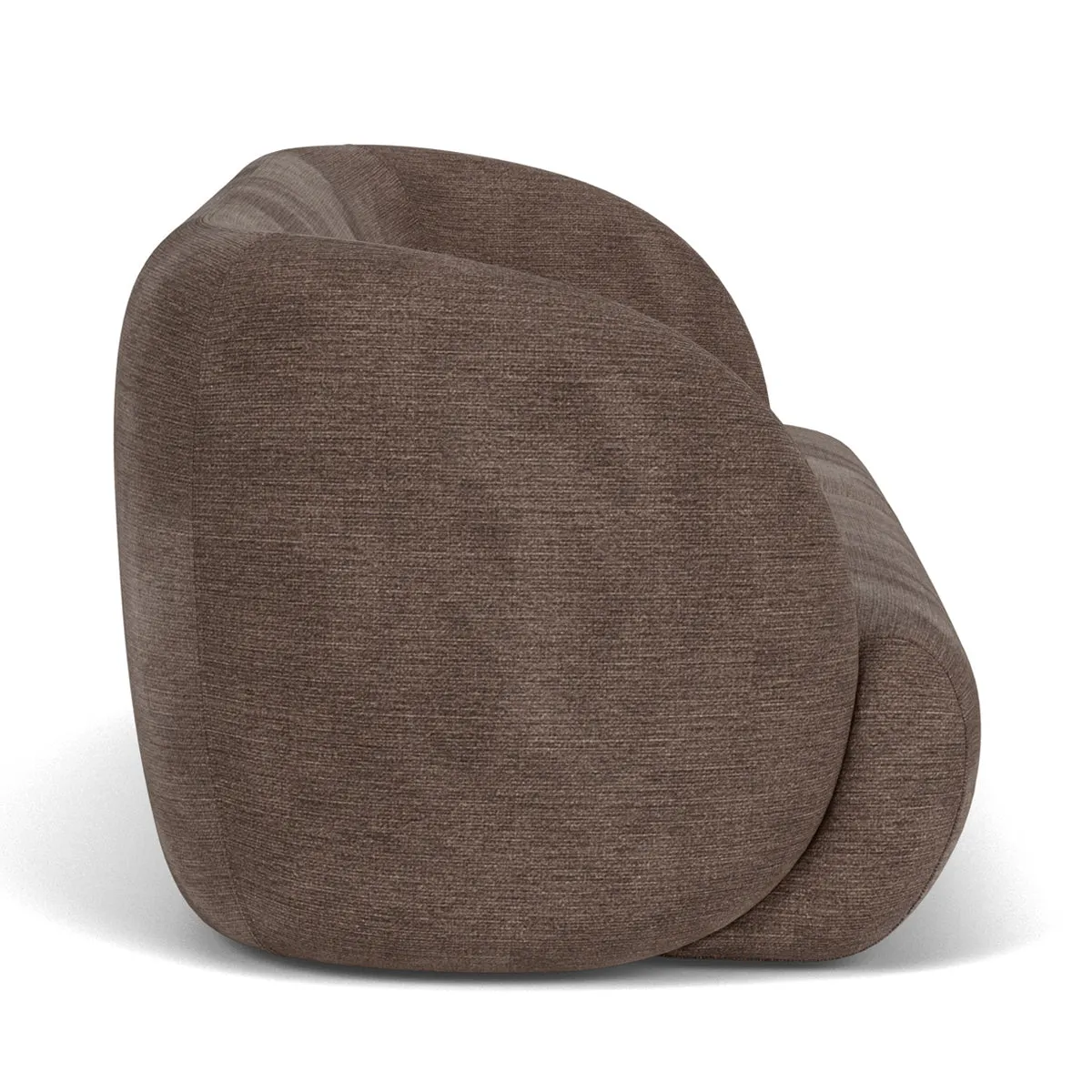 Paula Fabric 3 Seater Sofa