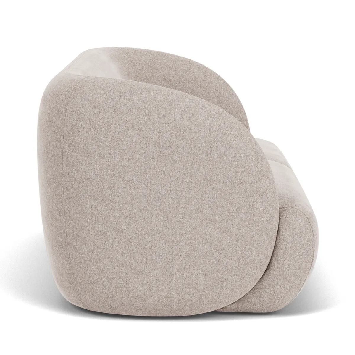 Paula Fabric 3 Seater Sofa