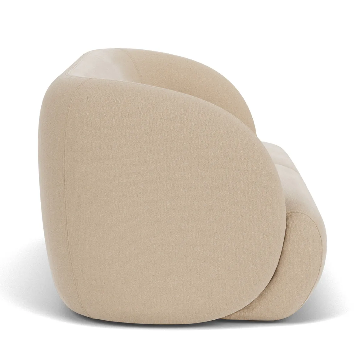 Paula Fabric 3 Seater Sofa