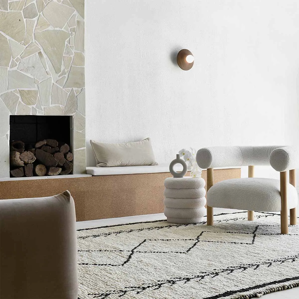 Rocco Sherpa Chair