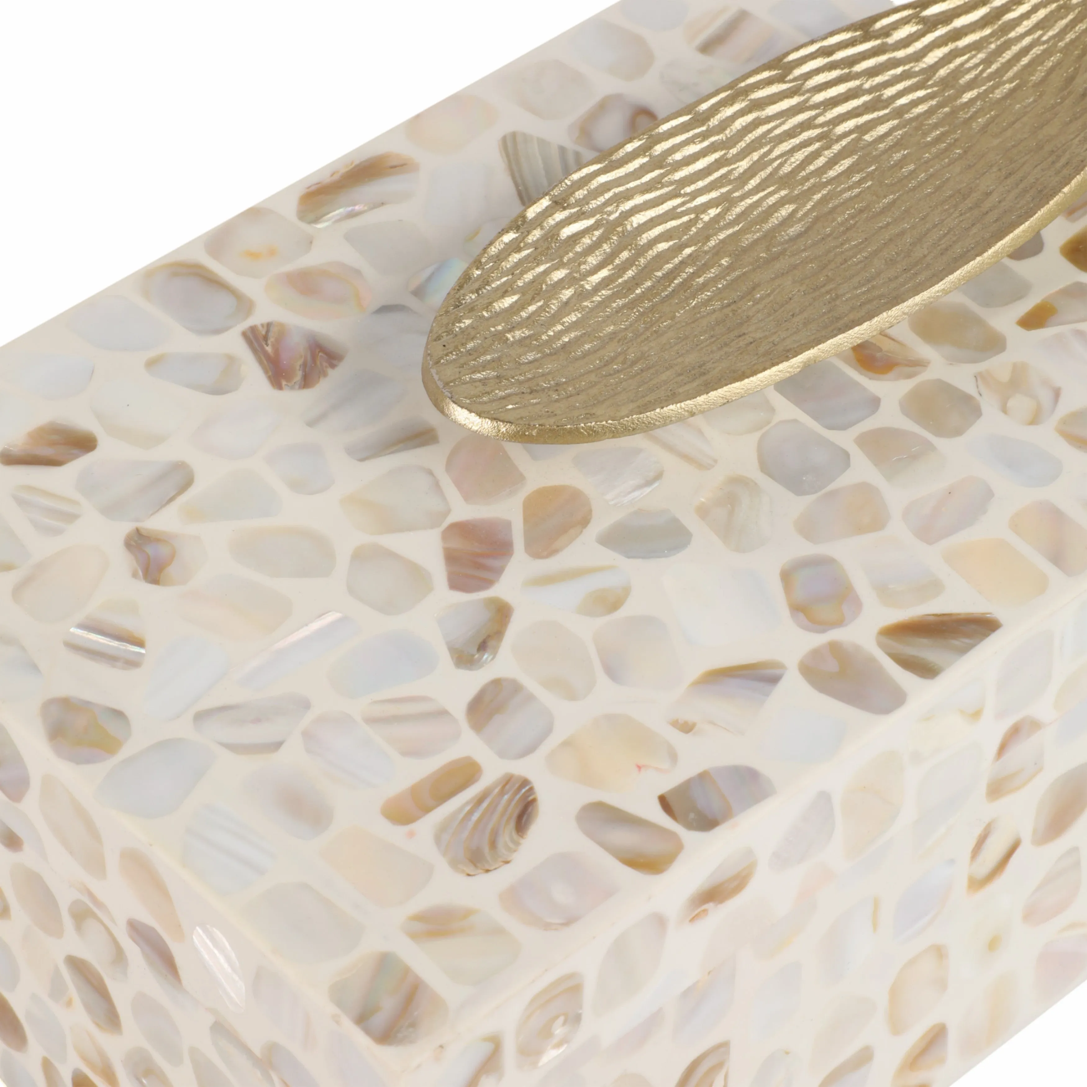 S/2 12/14" Allerd Mother & Pearl Boxes