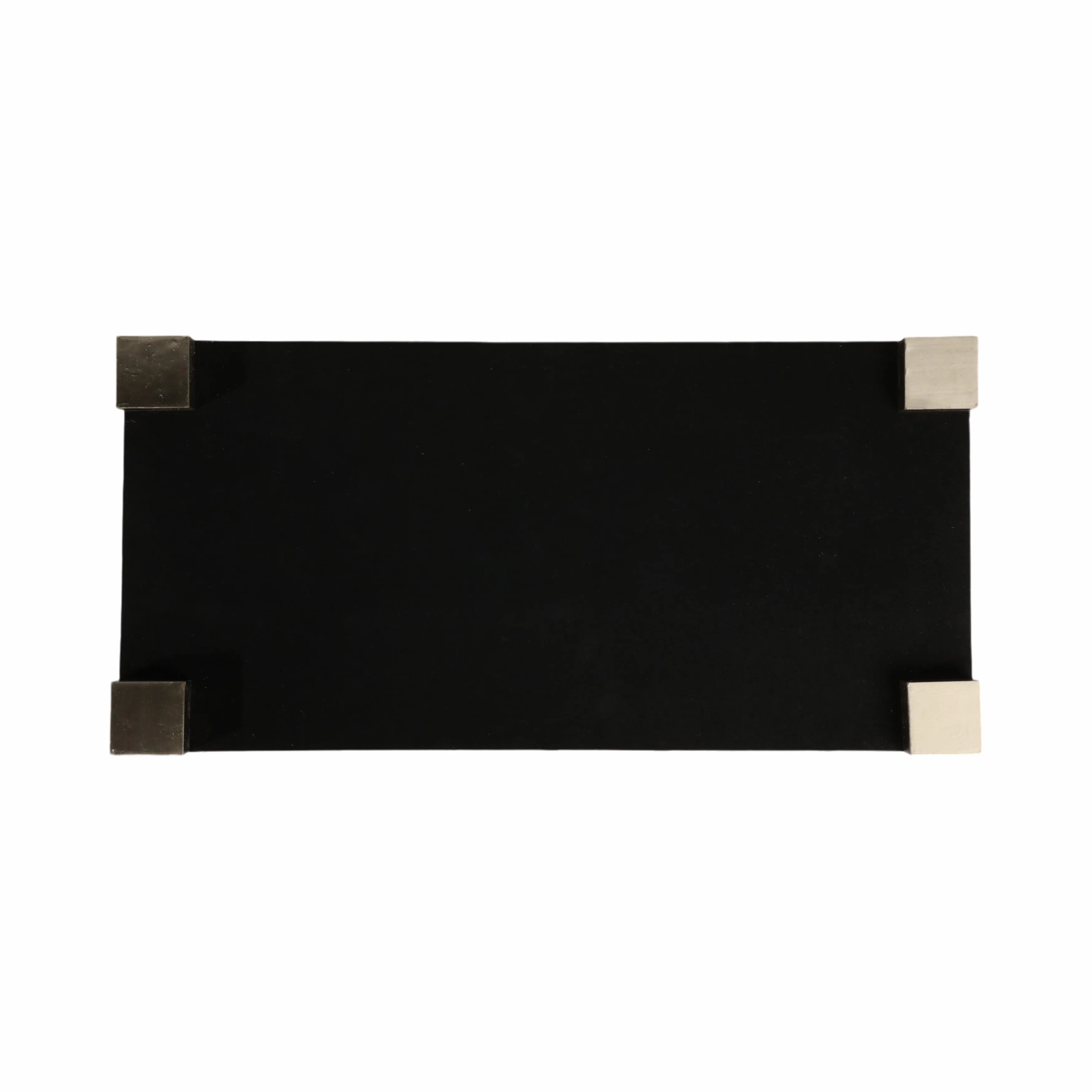 S/2 18/22" Pratt Black Resin Trays