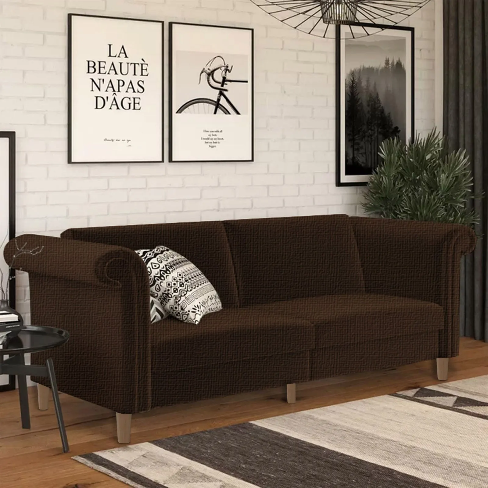 Serena 2 In 1 Sofabed Linen Upholstered