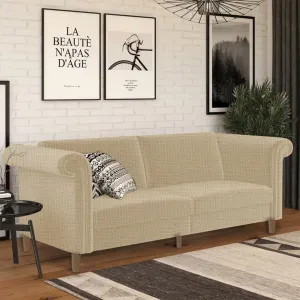Serena 2 In 1 Sofabed Linen Upholstered