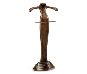 Sherwood Oak Collection - Dark Oak Valet Stand