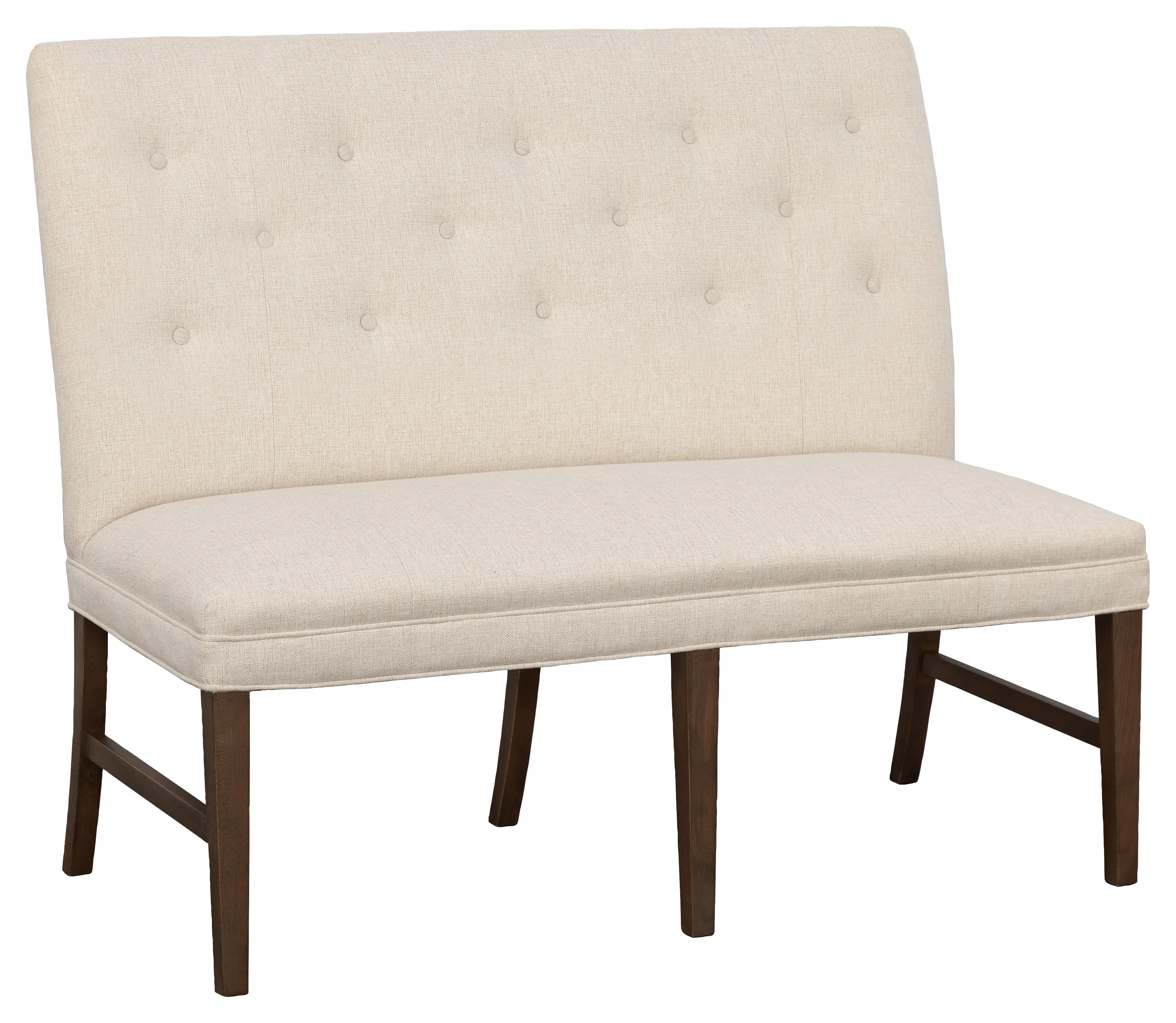 Straight Back Armless Banquette 48"