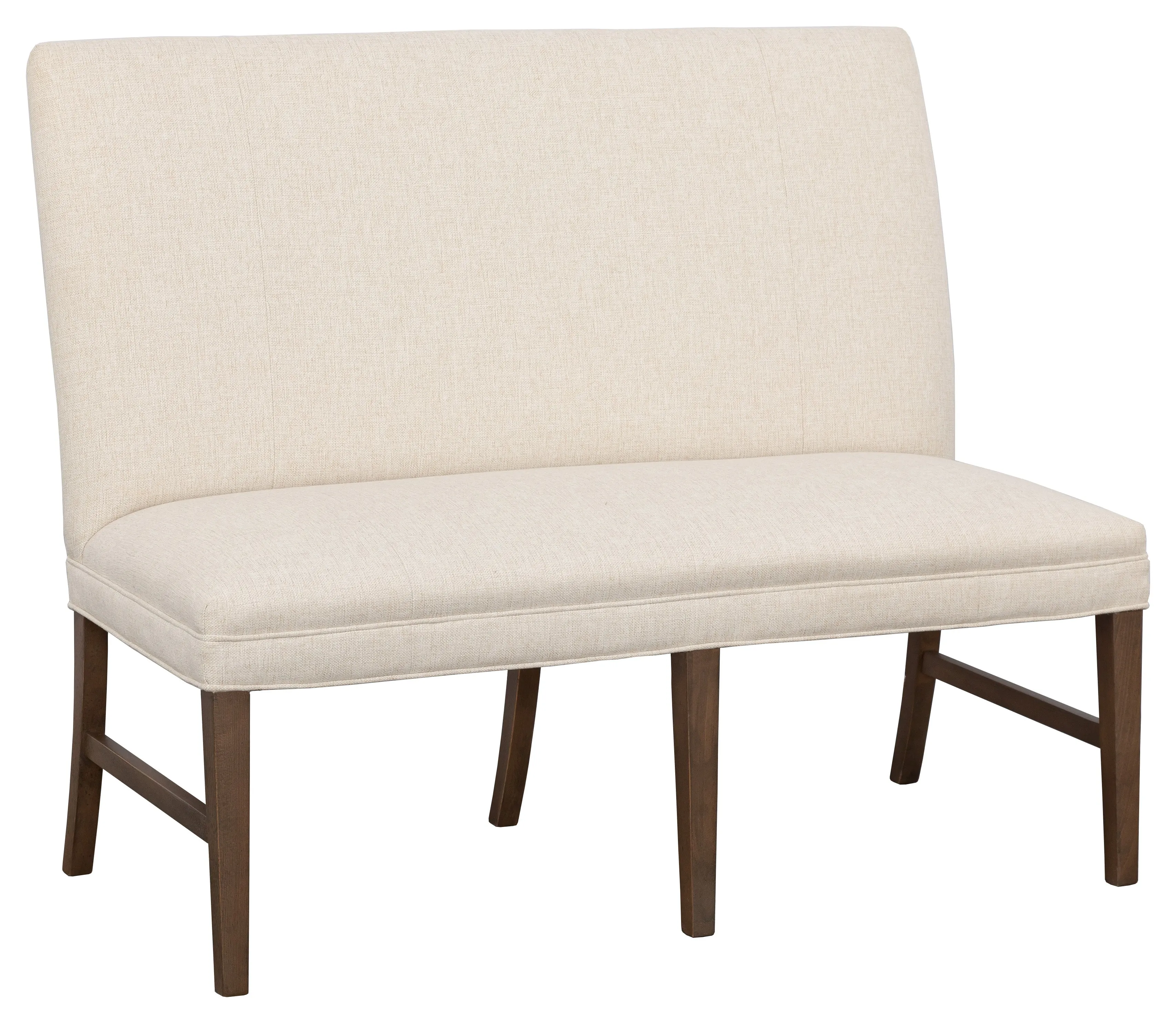 Straight Back Armless Banquette 48"