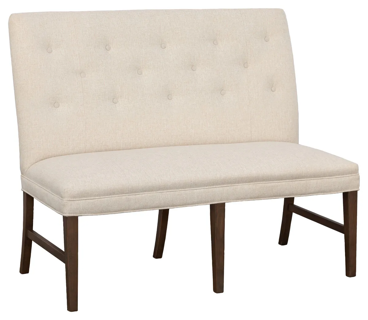 Straight Back Armless Banquette 48"