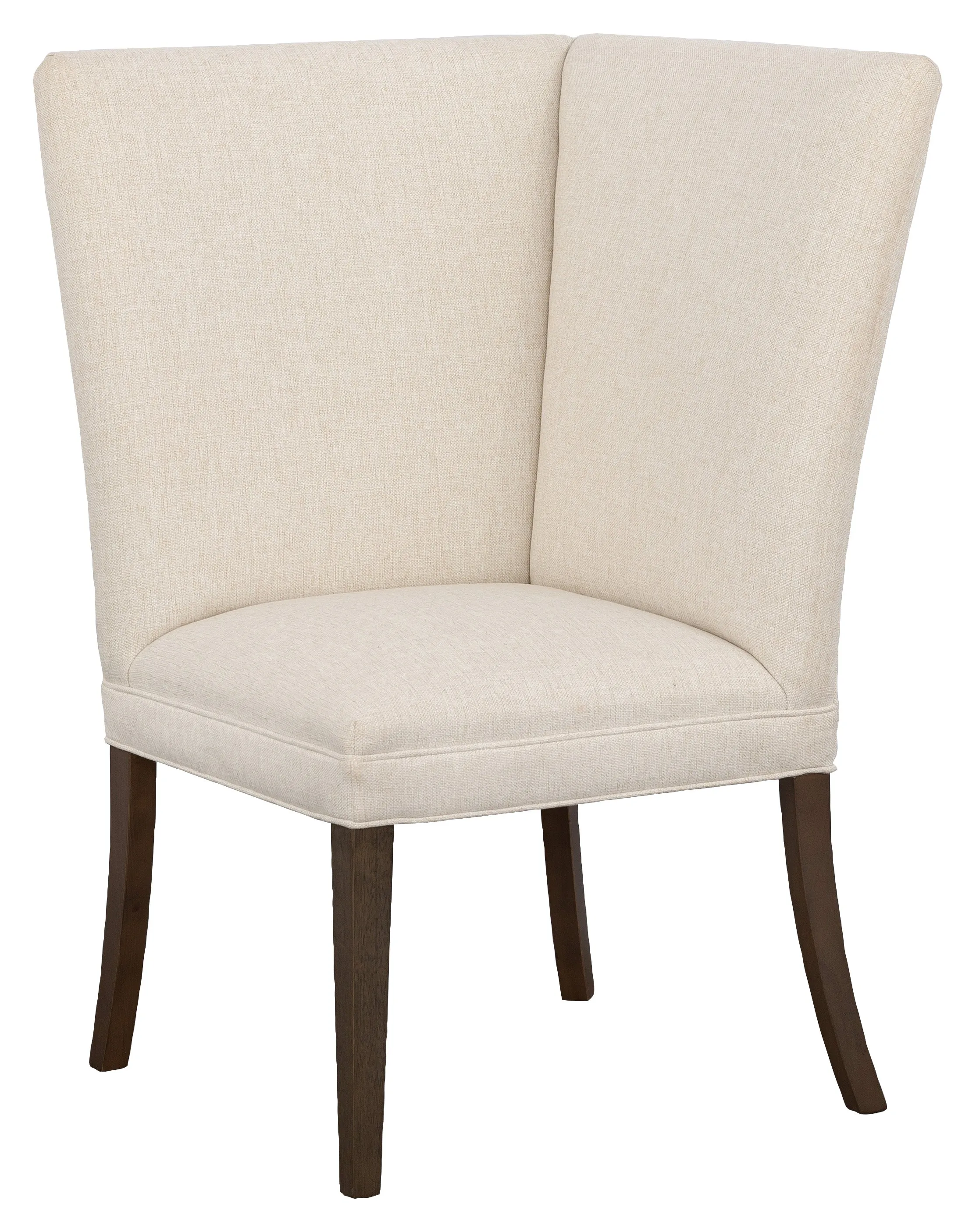 Straight Back Corner Chair Banquette