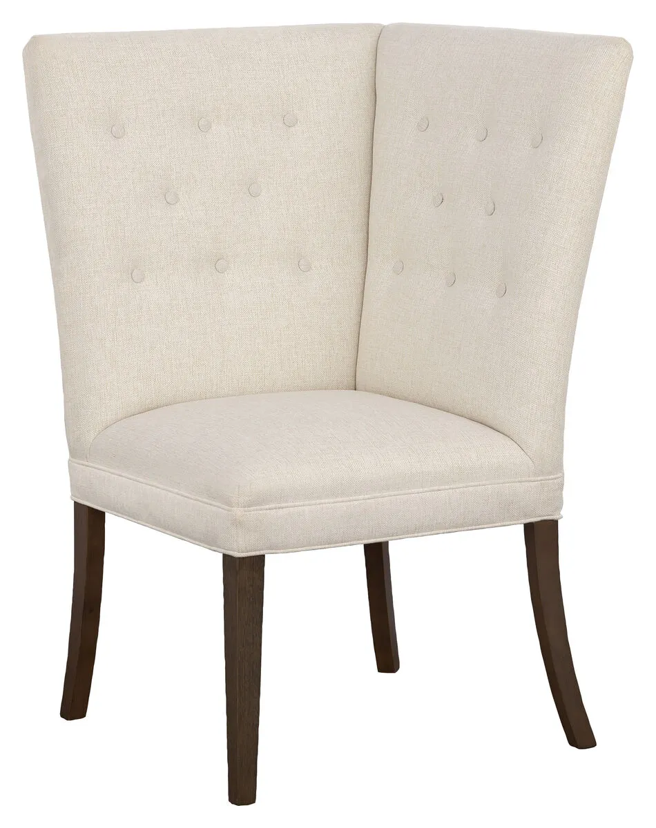 Straight Back Corner Chair Banquette