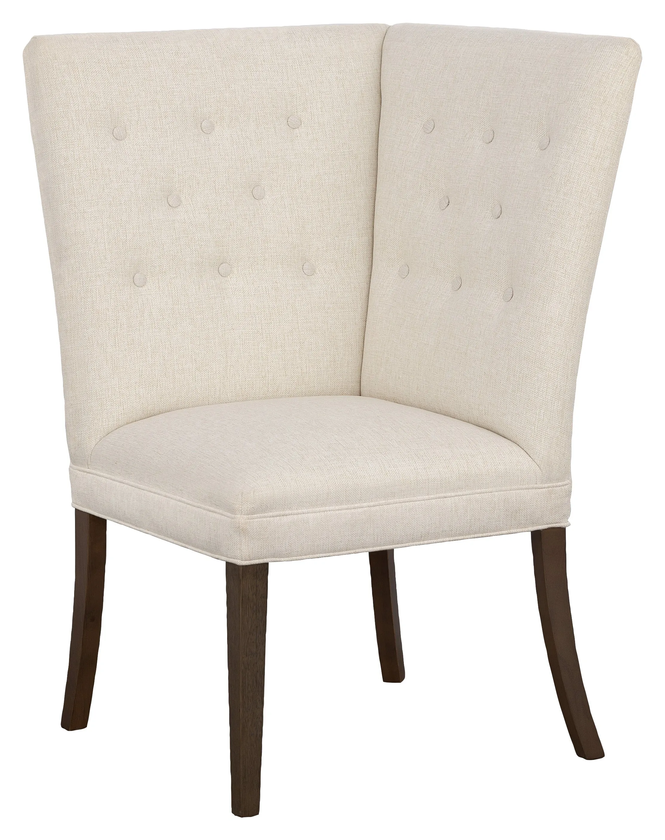 Straight Back Corner Chair Banquette