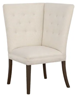 Straight Back Corner Chair Banquette