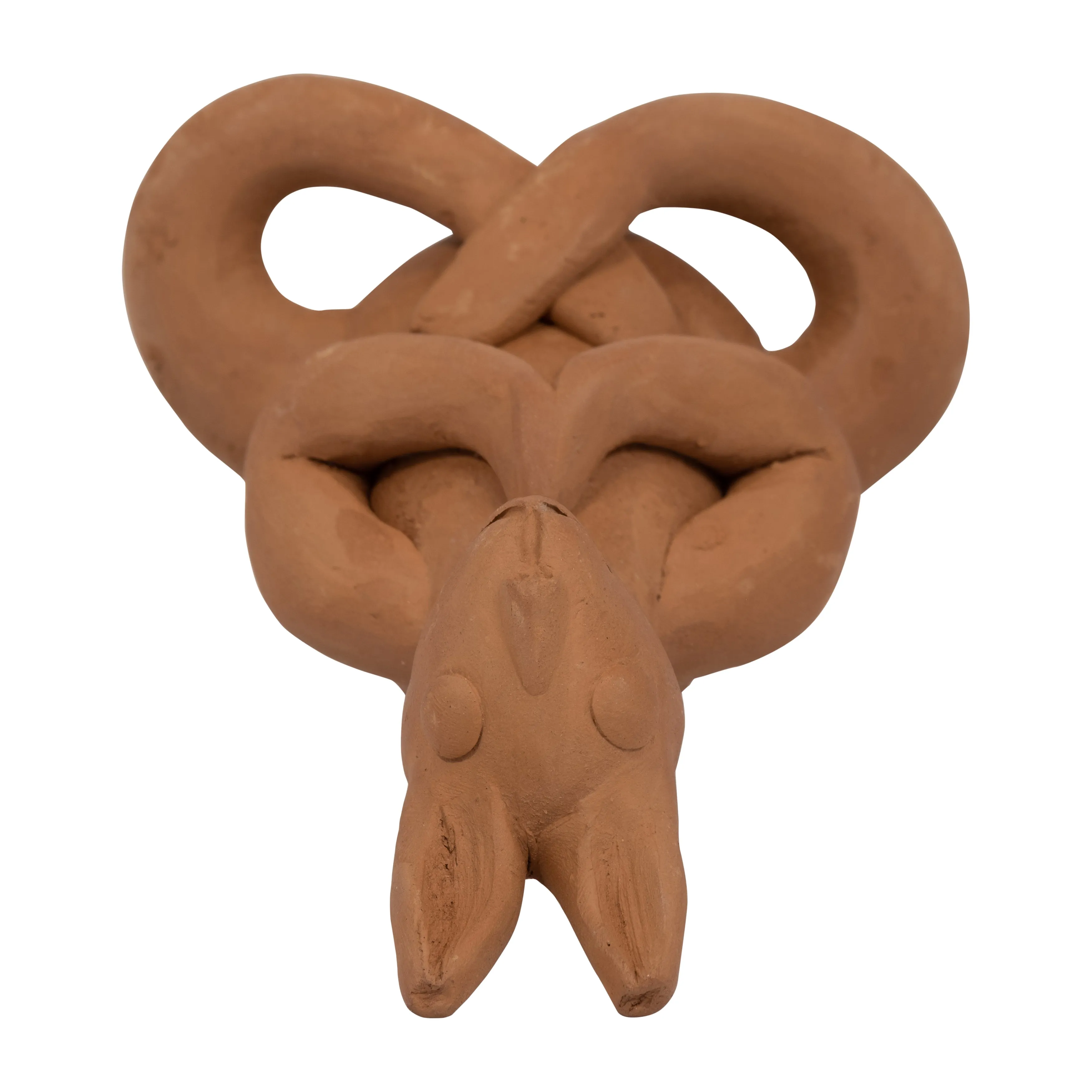 TERRACOTTA, 7" NAMASTE YOGA BUNNY, NATURAL