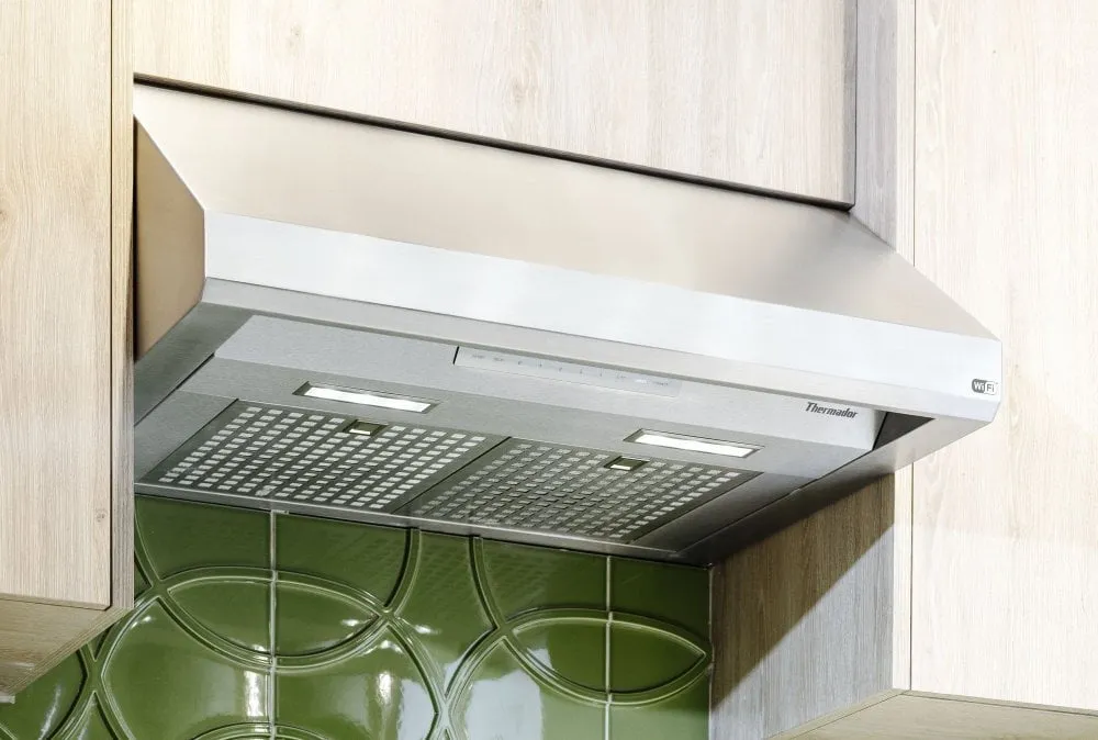 Thermador HMWB361WS 36-Inch Masterpiece?Low-Profile Wall Hood With 1000 Cfm