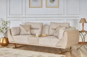 Three-Seater Sofa from Maiden Home, Beige - 220x75x75 cm M110453318