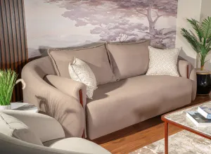 Three-Seater Sofa from Maiden Home, Beige - 220x75x75 cm M110453328