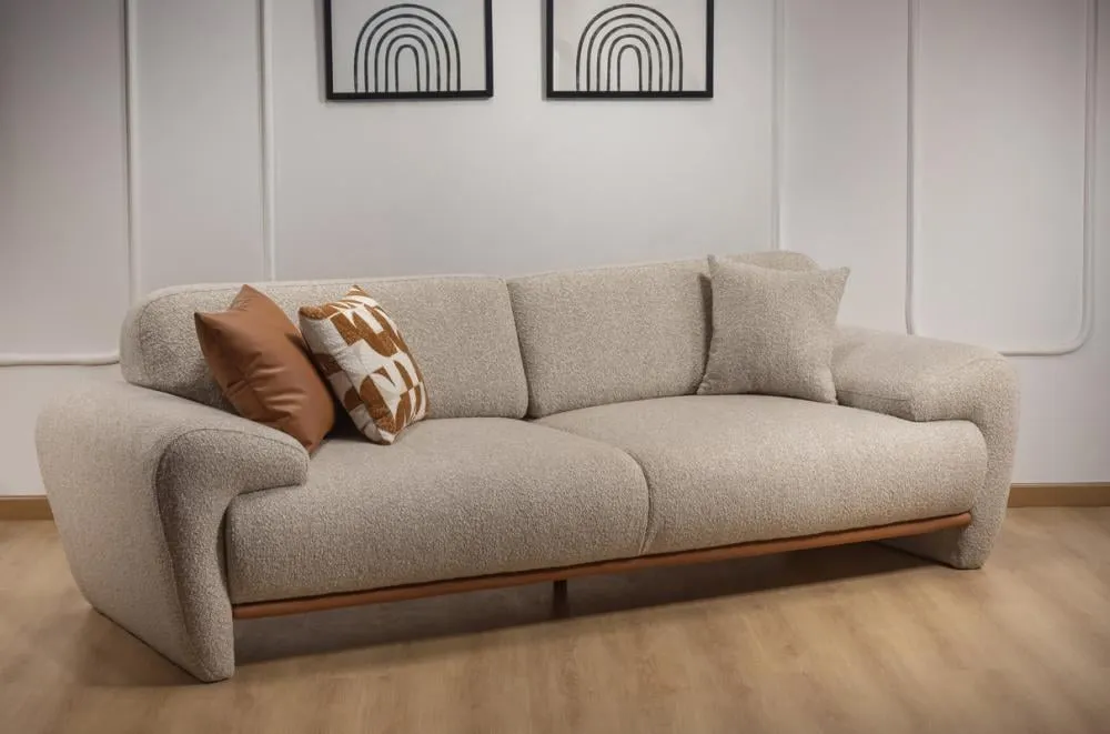 Three-Seater Sofa from Maiden Home, Gray - 220x75x75 cm M110453471