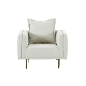 Tweed Beige 1 Seater