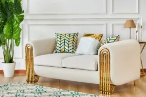 Two-Seater Sofa from Maiden Home, White - 190x75x75 cm M110453307