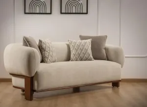 Two-Seater Sofa from Outar, White - 190x75x75 cm M110453368