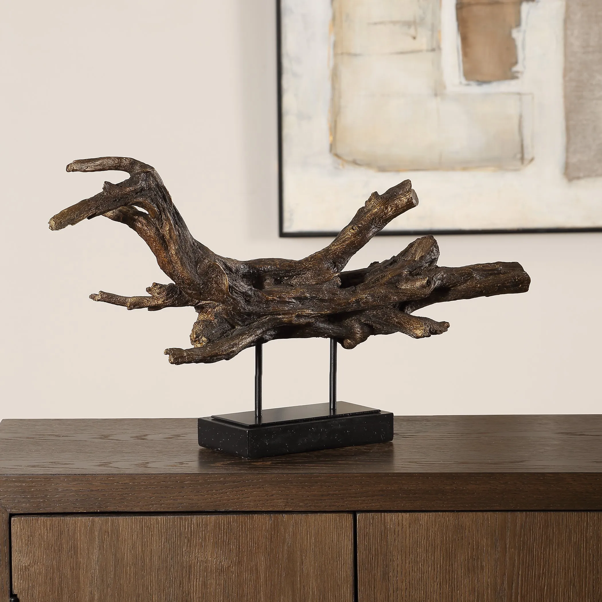 Uttermost Gilded Sculpture Branch