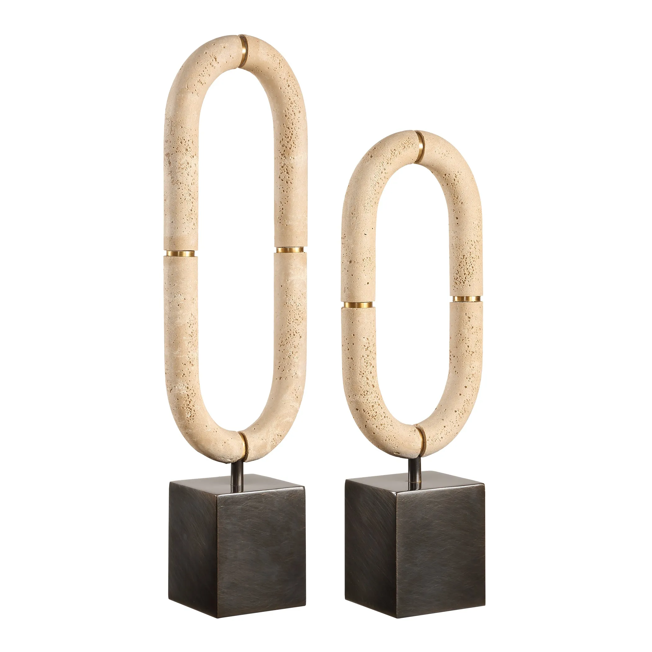 Uttermost Oval Sculptures Fusion Set/2