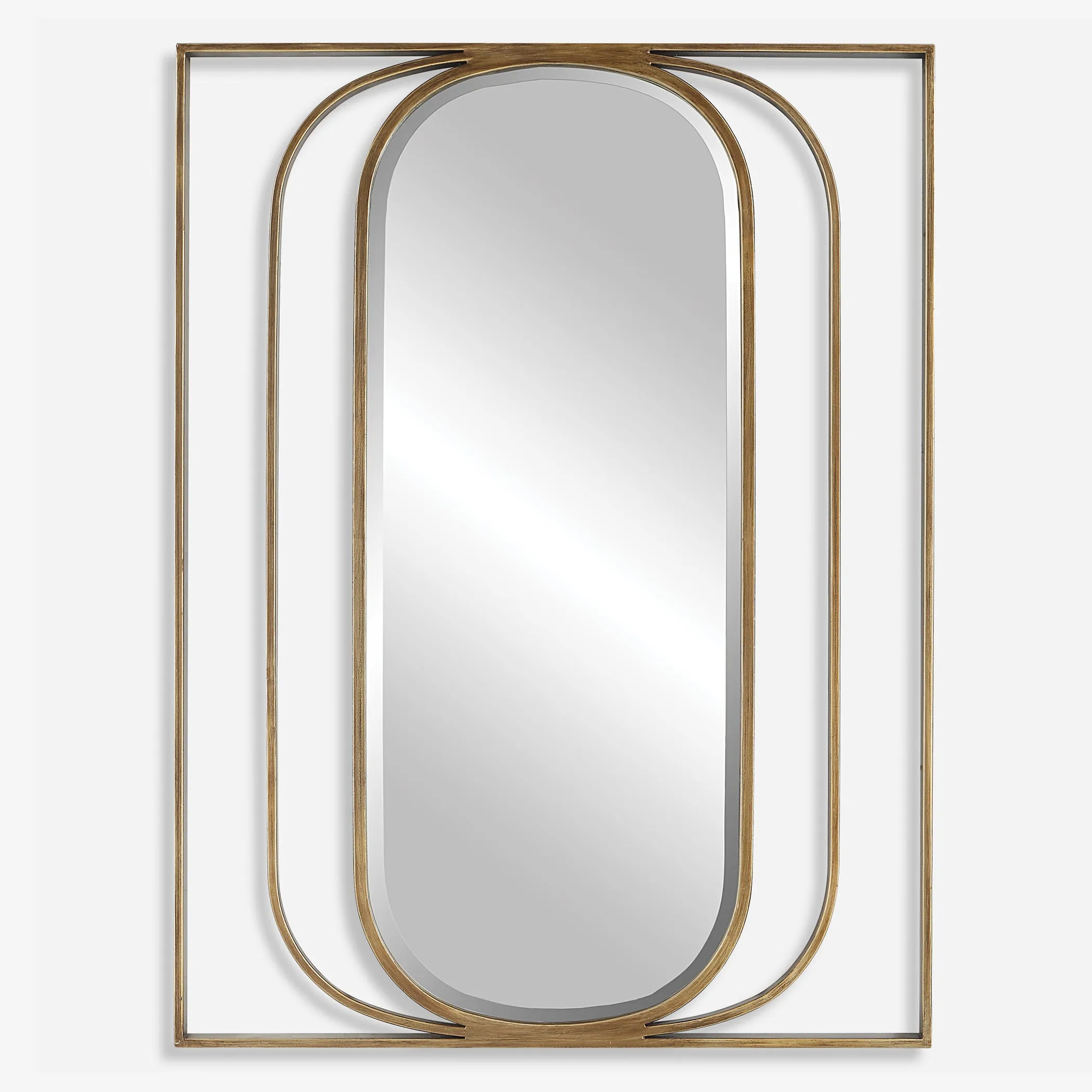 Uttermost Replicate Contemporary Oval Mirror