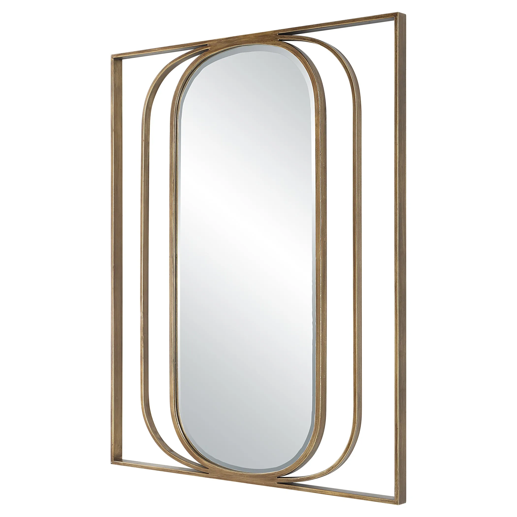 Uttermost Replicate Contemporary Oval Mirror