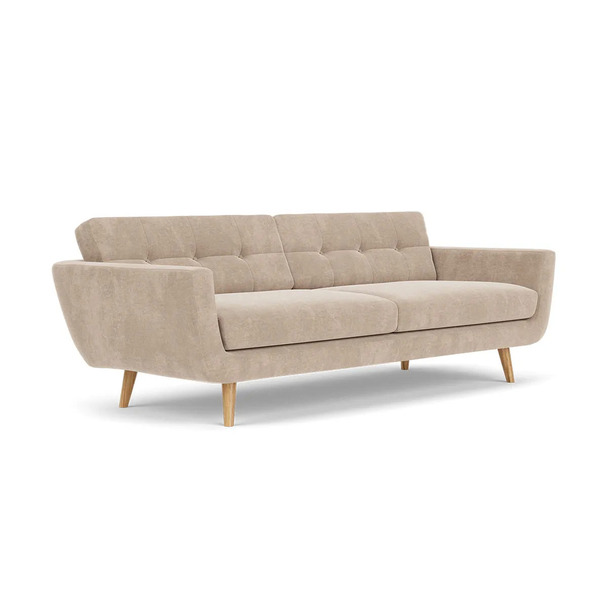 Vera Fabric 3 Seater Sofa