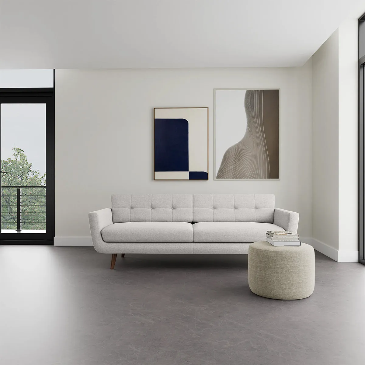 Vera Fabric 3 Seater Sofa