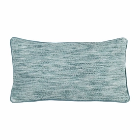 Villa By Classic Home - Sharma 14x26 Cotton Blend Throw Pillow, Chambray Blue - V300028 Villa By Classic Home
