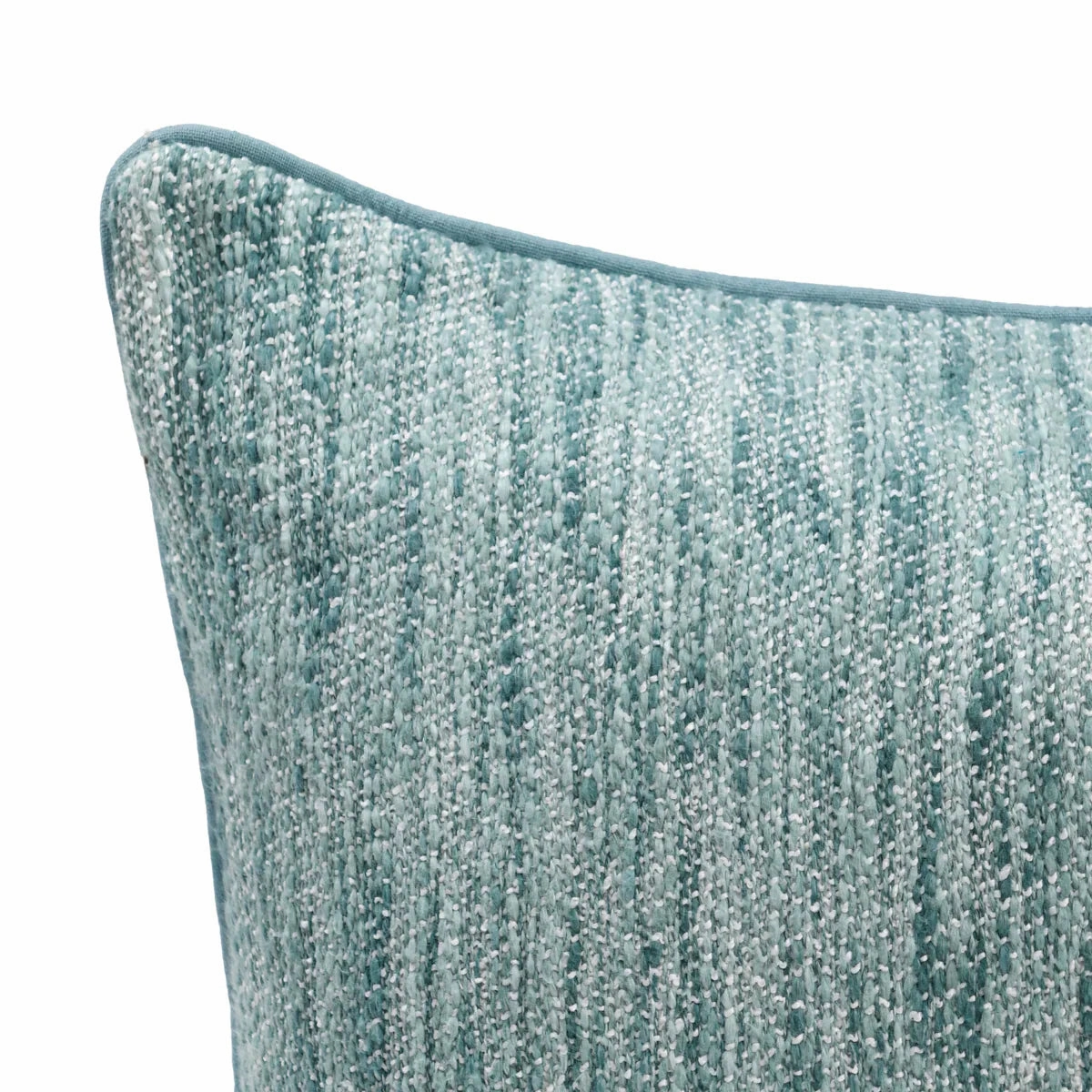 Villa By Classic Home - Sharma 26" Cotton Blend Throw Pillow in Chambray Blue - V300029 Villa By Classic Home