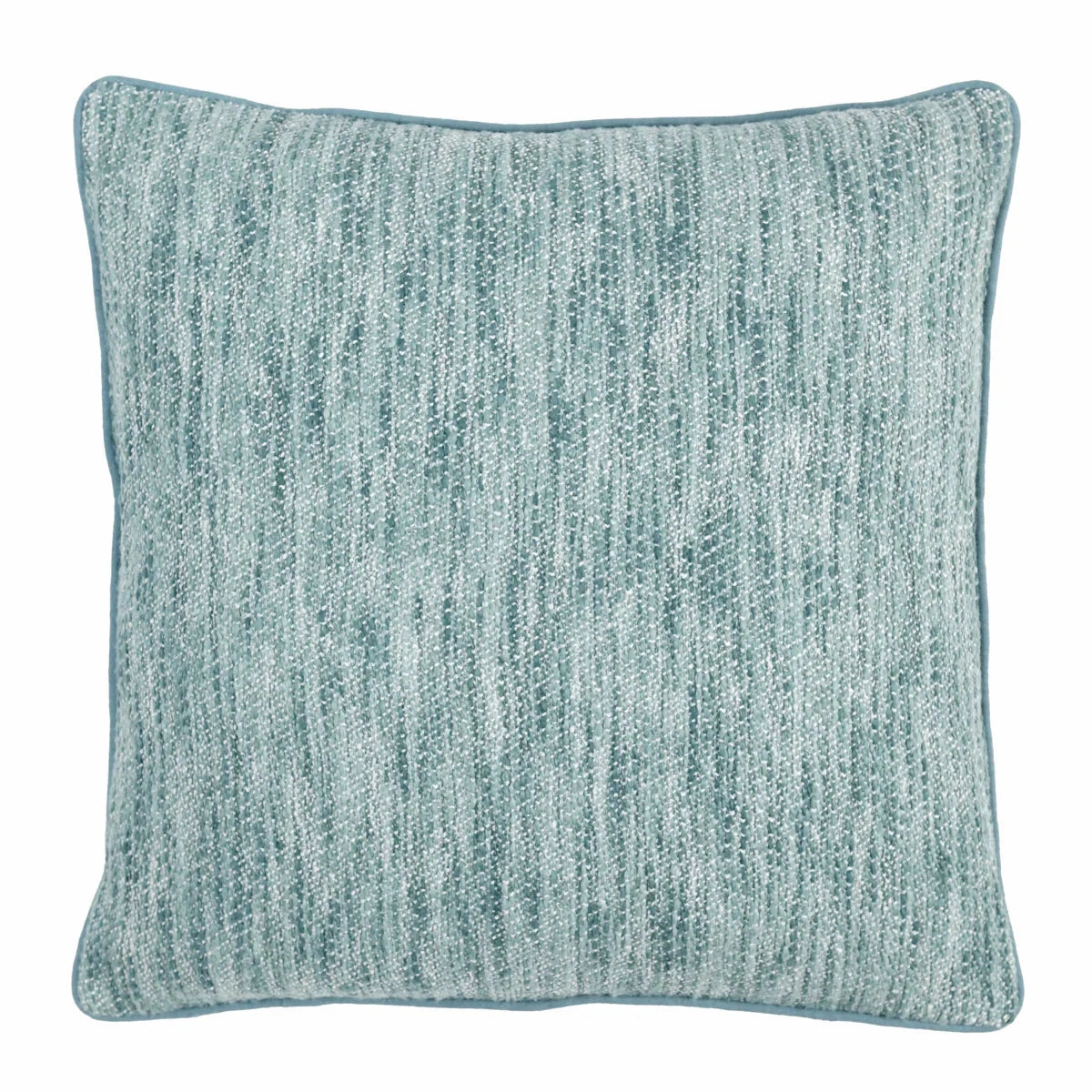 Villa By Classic Home - Sharma 26" Cotton Blend Throw Pillow in Chambray Blue - V300029 Villa By Classic Home