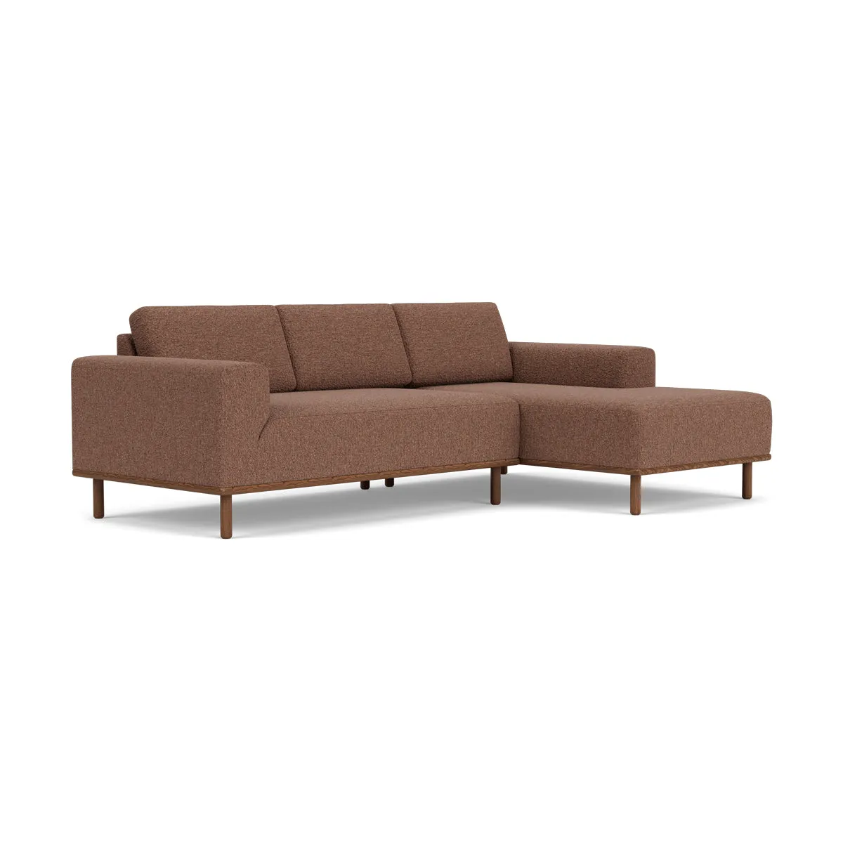 Vilmar Boucle Right Chaise Sofa