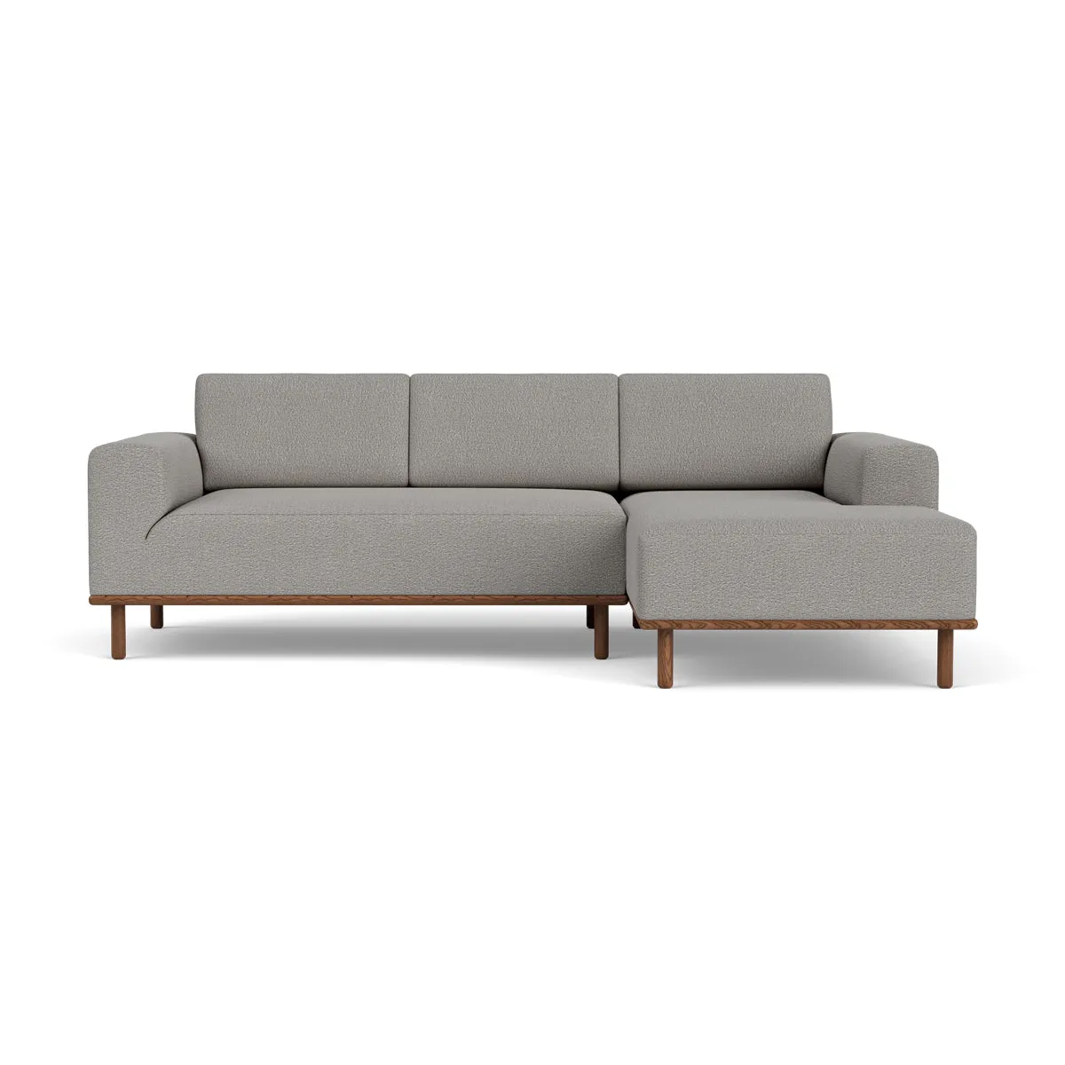 Vilmar Boucle Right Chaise Sofa