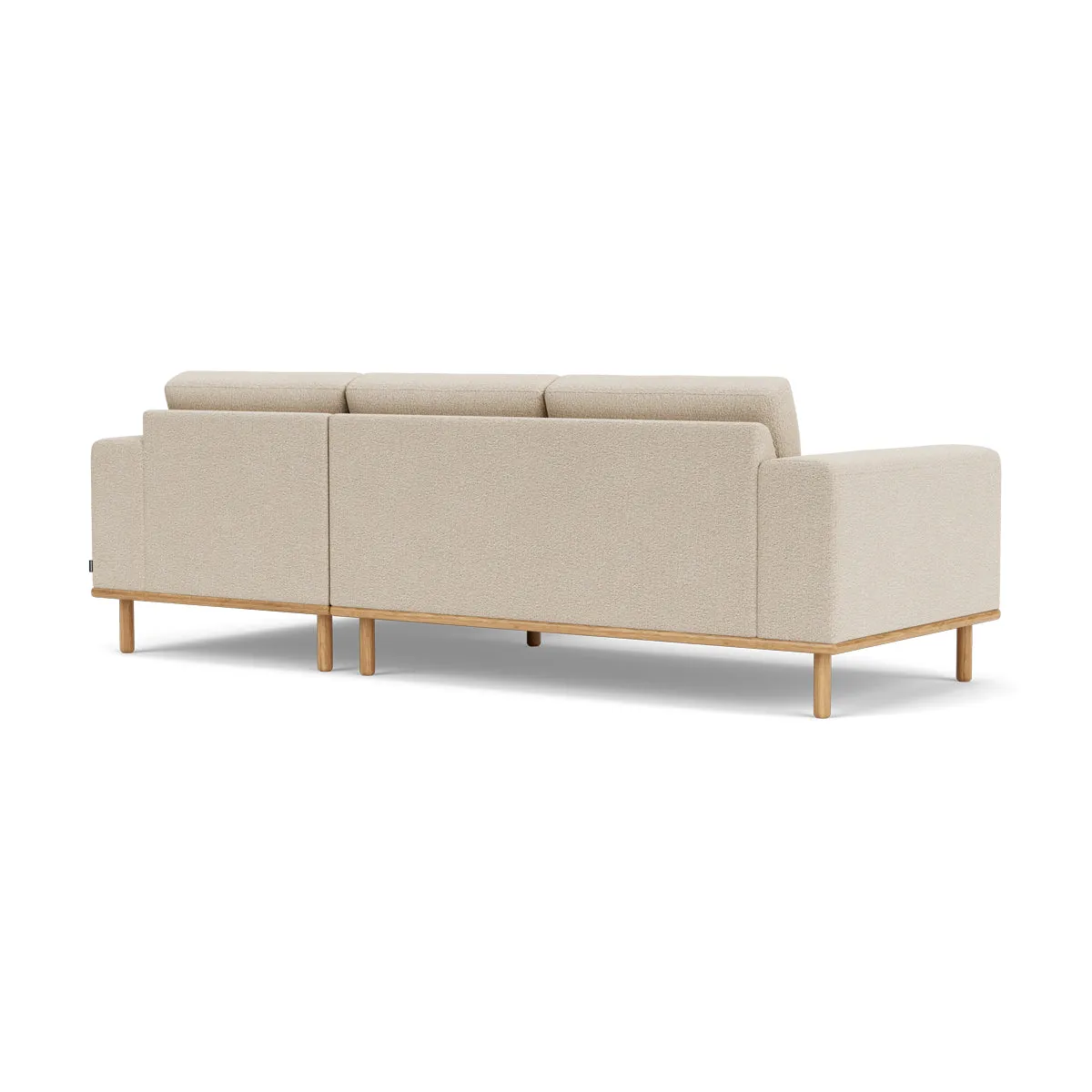 Vilmar Boucle Right Chaise Sofa