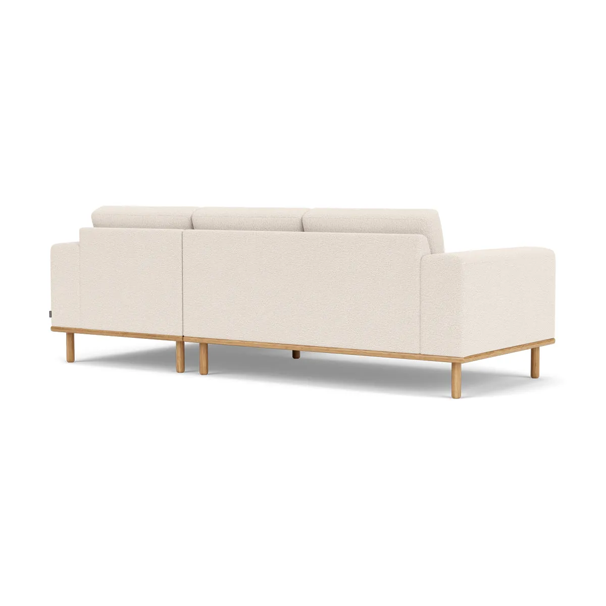 Vilmar Boucle Right Chaise Sofa
