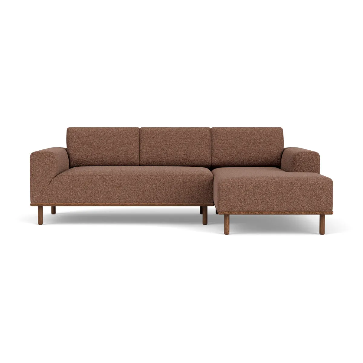 Vilmar Boucle Right Chaise Sofa