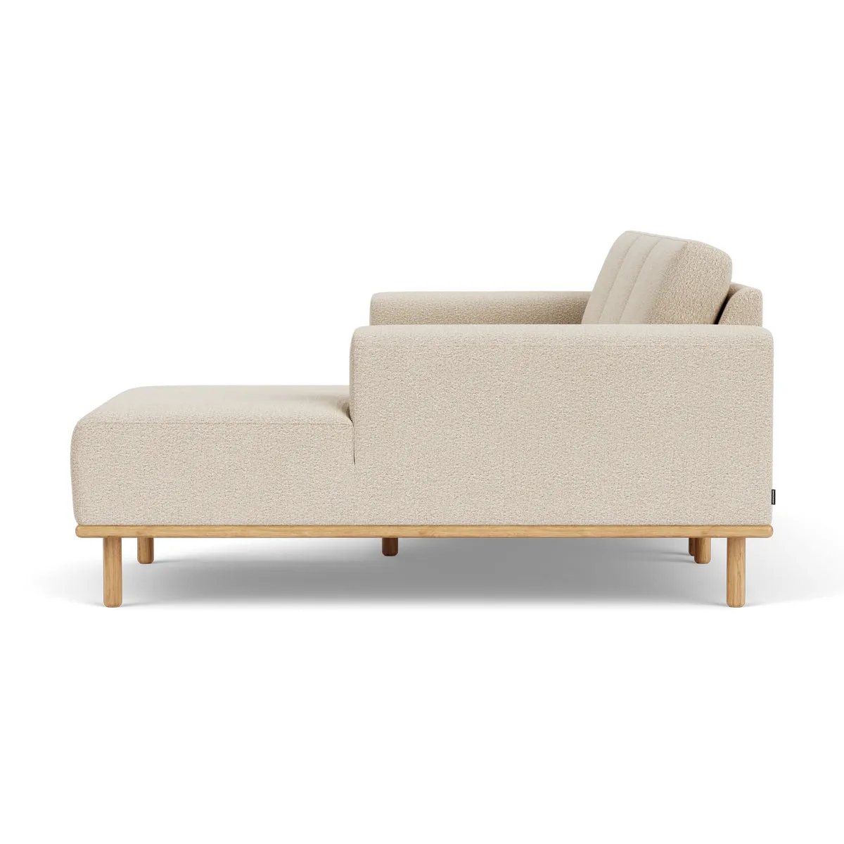 Vilmar Boucle Right Chaise Sofa