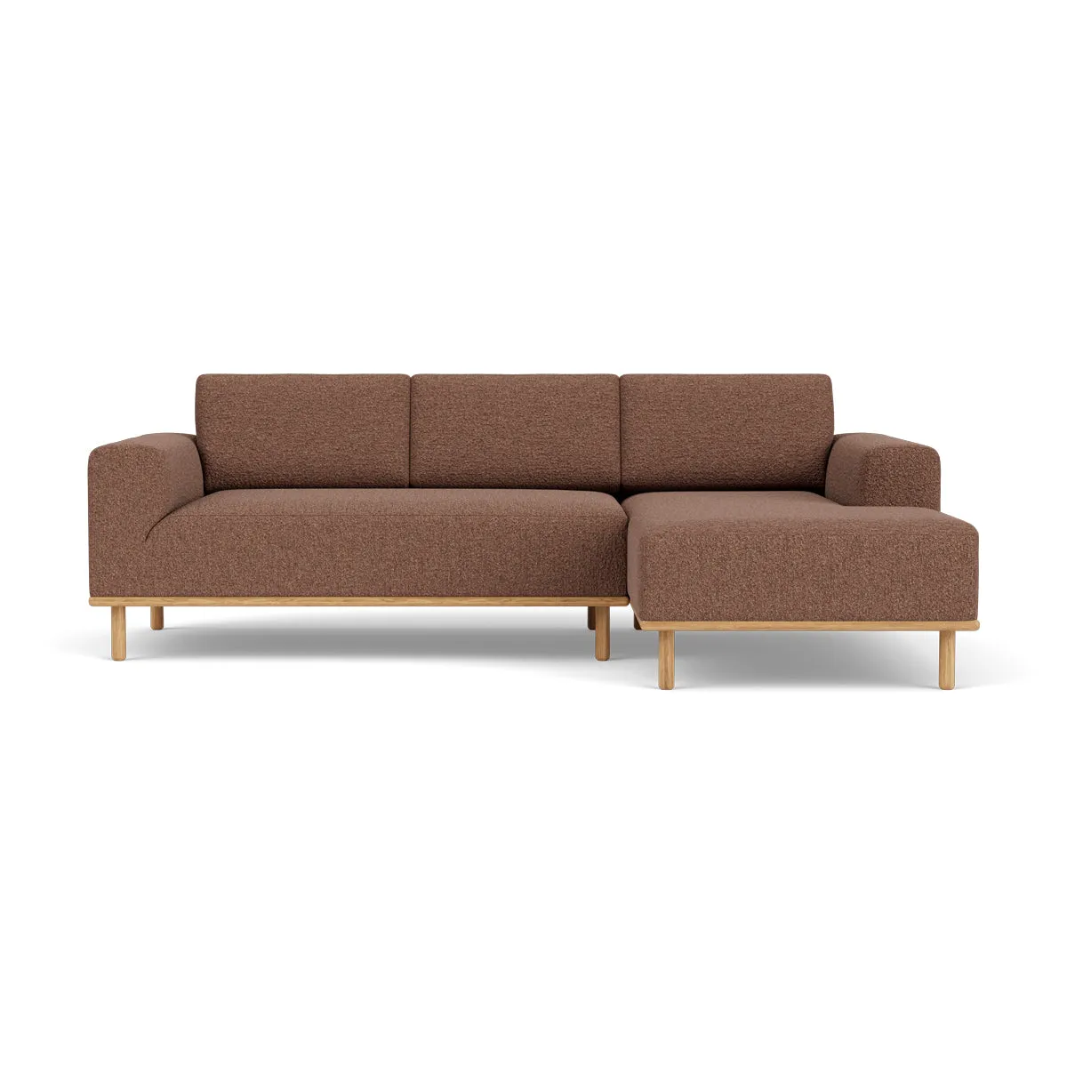 Vilmar Boucle Right Chaise Sofa